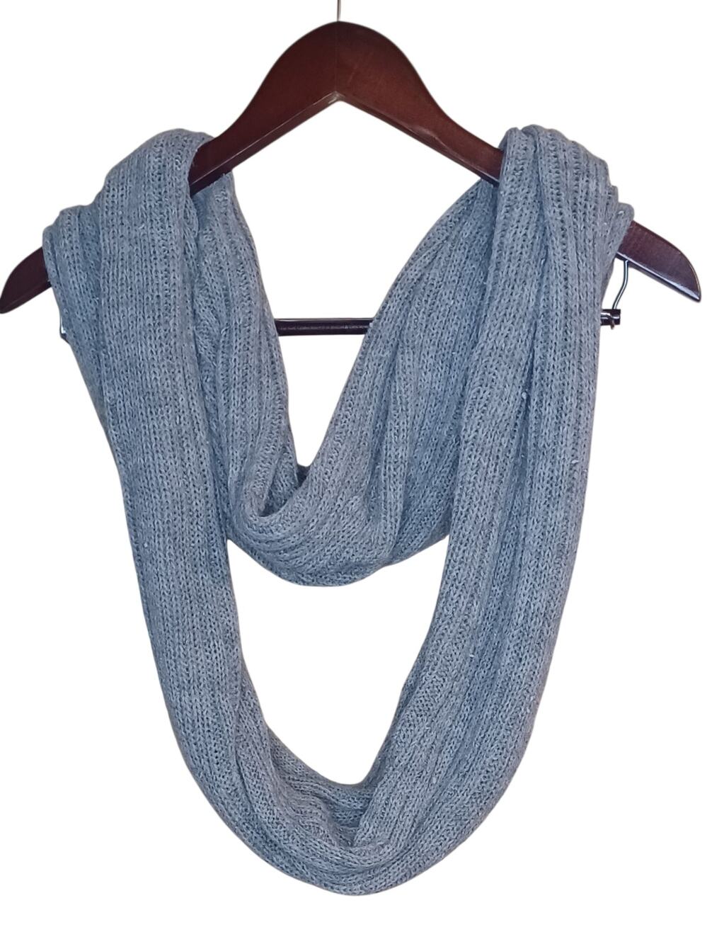 Women's Gray Infinity Scarf 56 in